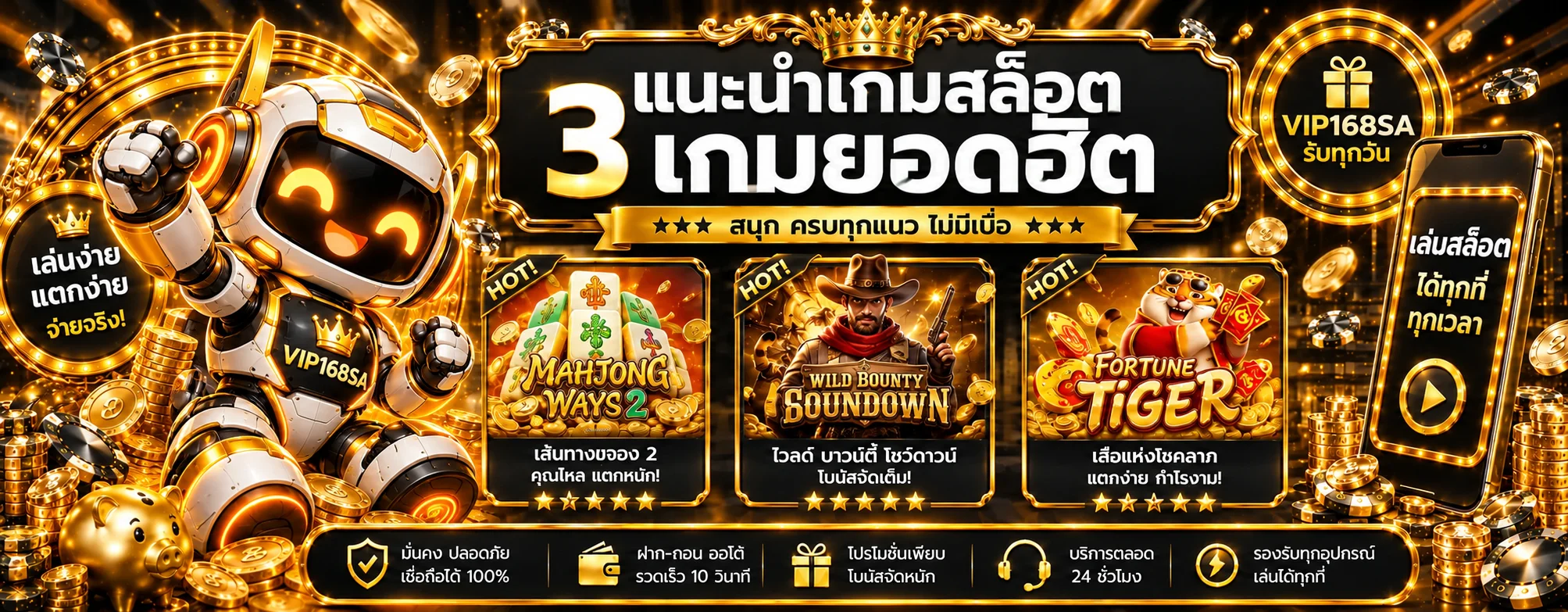 VIP168SA สล็อตยอดนิยมและคู่มือเลือกเกม