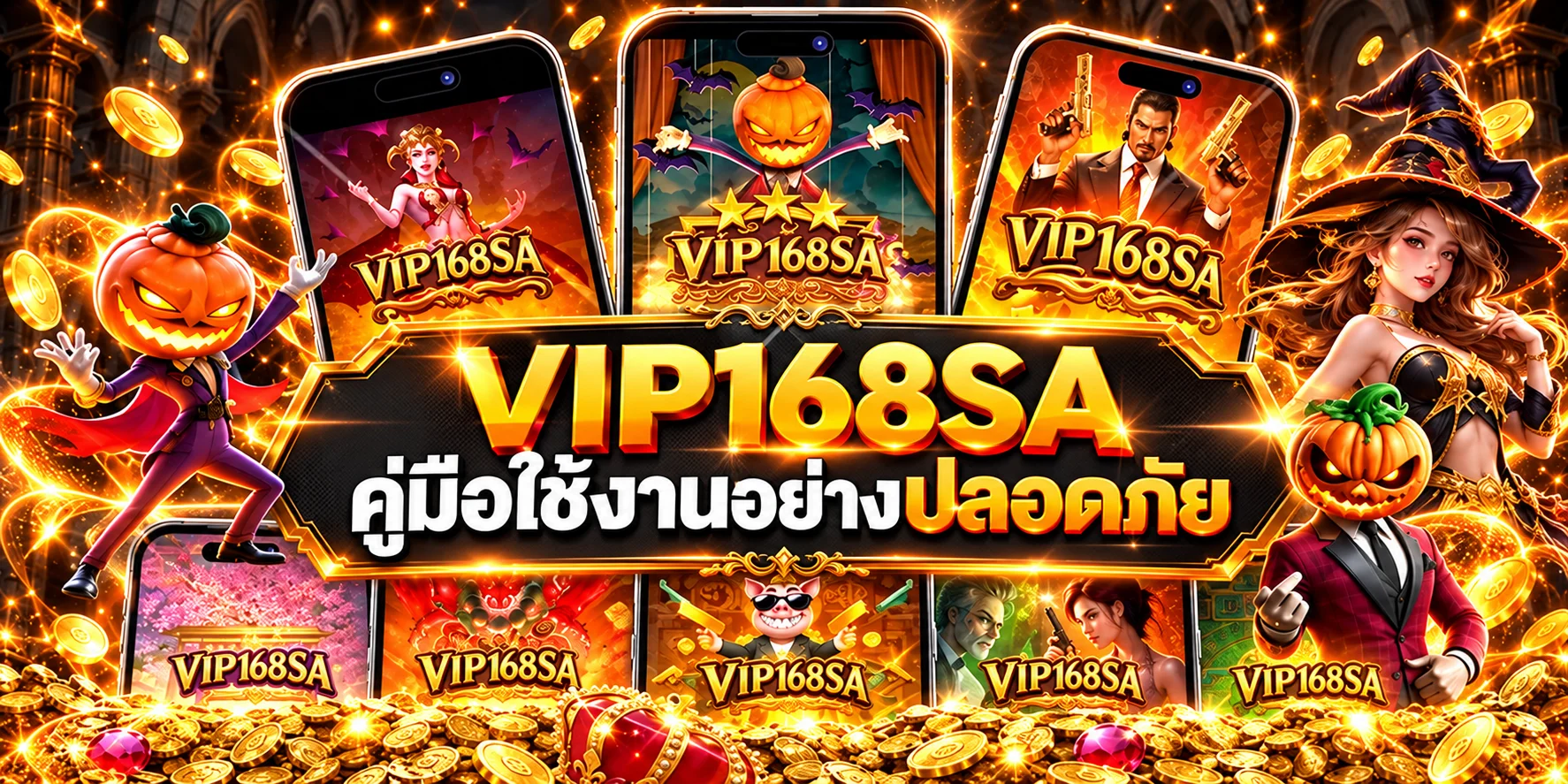 VIP168SA วิธีเลือกเกมสล็อตและตรวจสอบ RTP